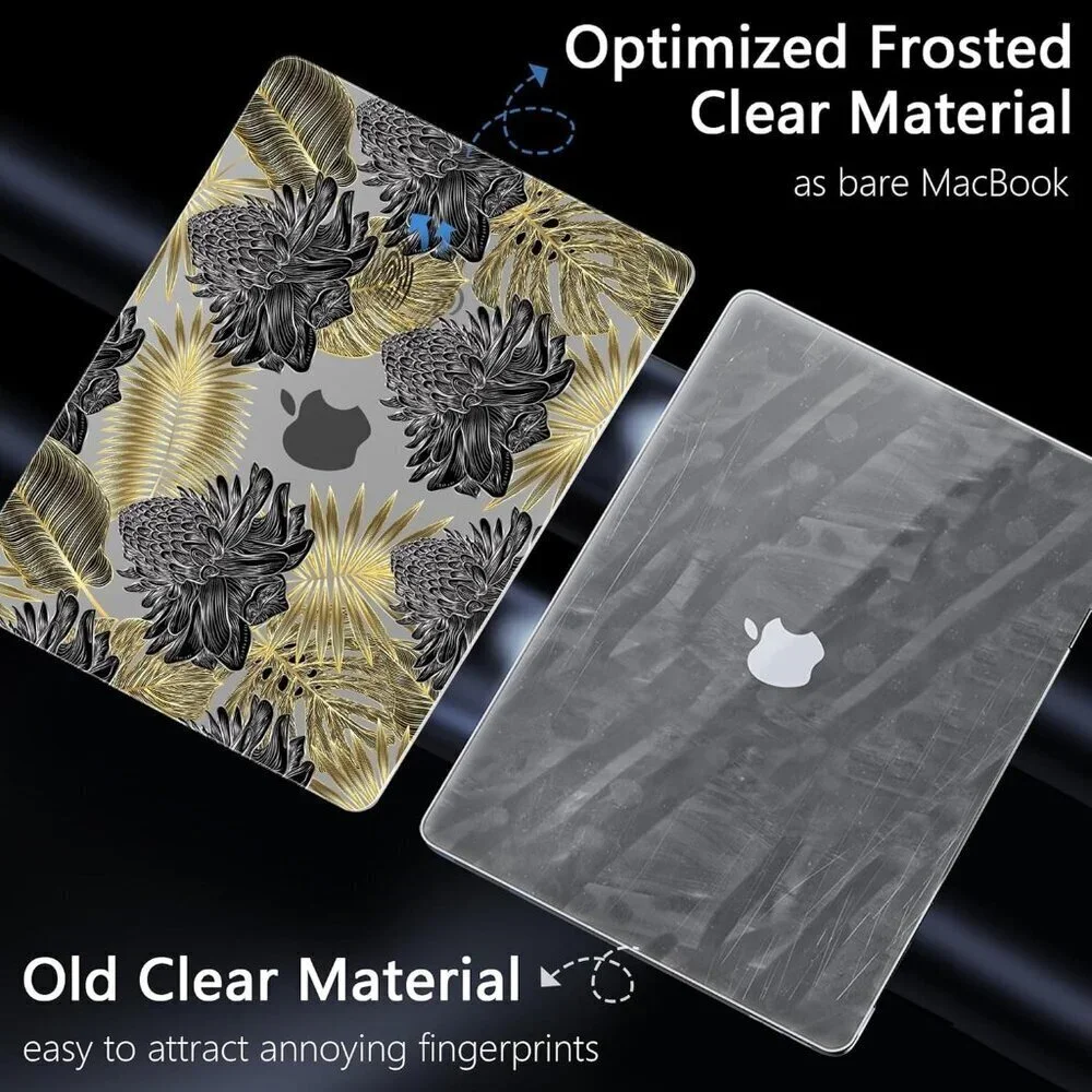 MacBook Air 13.6 Case M4/M3/M2 2025/2024/2022 A3240 A3113 A2681 Tropical Palm